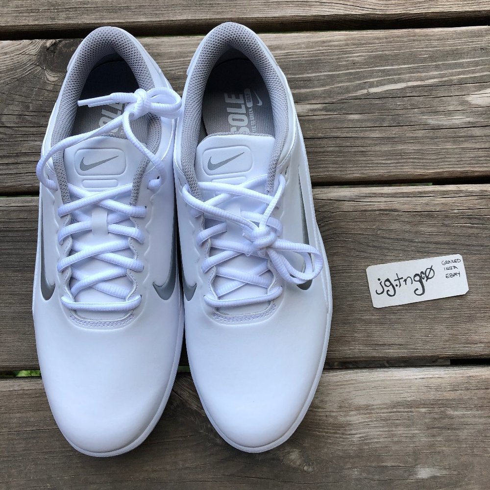 Nike Vapor Golf Shoes Men SZ10 W Wide AQ2301-100 W